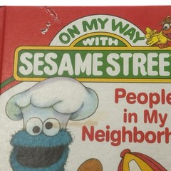 1989 On My Way With Sesame Street Books Complete Set 1-15 CTW Funk & Wagnalls