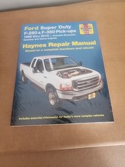 1999 thru 2010 Ford Super Duty F-250 & F-350 Pick-Ups Haynes Repair Manual *New*