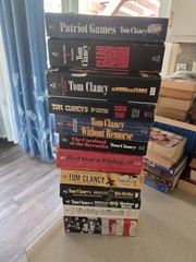Tom Clancy Lot Of 12 Books Paperback. Political Thriller Military Suspense