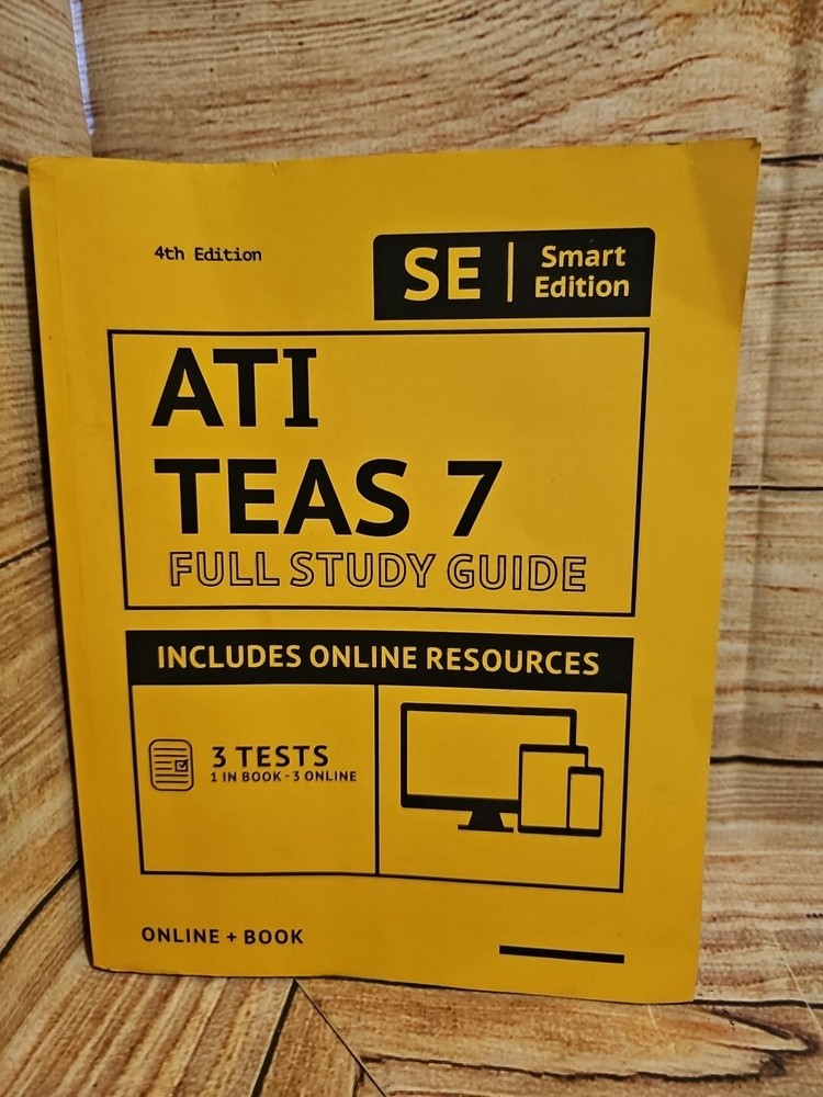 ATI TEAS 7 Study Guide: Smart Edition Academy TEAS 7 2022 -2023 Prep Book – NEW