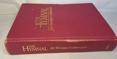 THE HYMNAL FOR WORSHIP & CELEBRATION Word Music Hardback 720 Pages 1986 RED