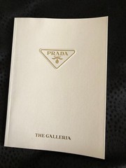 Prada The Galleria Bag Look Book English Version 11.75 in H x 8.5 in W
