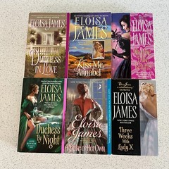 Lot of 6 Eloisa James Regency Historical Romance Avon Paperback Books