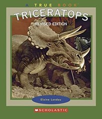 True Books: Triceratops Paperback Elaine Landau