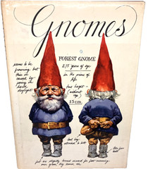 Gnomes Book Wil Huygen Rien Poortvliet Illustrated Hardcover signed