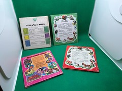 Whitman book 1970s era lot 4 Merrier Elves Shoemaker Raggedy Ann Goats Tell Tale