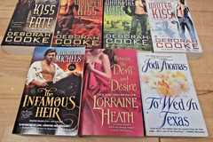 Big Lot 45 Historical Romance Novels Books Multiple Series & Authors