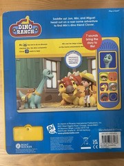 Dino Ranch: Dino Adventure! Sound Book by PI Kids (2023, Children’s Board Books)