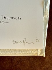 David Byrne Voyage Of Discovery -Signed Autographed 2025 VIP Photo Book