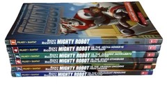 Lot of 6 Ricky Ricotta’s Mighty Robot PBs, Books 1 4 5 6 7 9 by Dav Pilkey