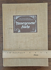 Unvergessene Kuche German Cookbook 1979 recipes Printed in Germany HC 11 X 8.5