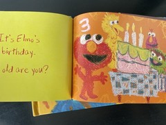 Sesame Street Y2k Food! By Cookie Monster 1,2,3 By Elmo Hardcover Kids Books Set