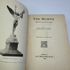 The Marne Historic and Picturesque Joseph Mills Hanson 1922 Marne River Antique
