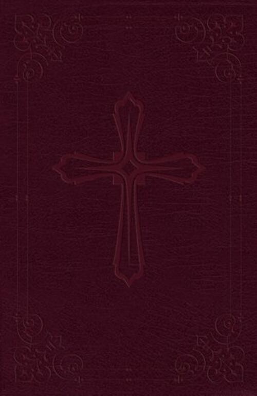 NIV Compact Bible – Burgundy LeatherSoft w/ Cross