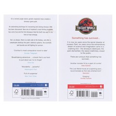 Jurassic Park & The Lost World by Michael Crichton 2 Books – Fiction – Paperback