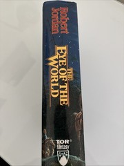The Eye of the World by Robert Jordan, Tor Fantasy HC. 1990 VG + Good+ DJ