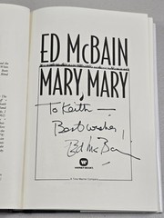 Mary, Mary by Ed McBain – SIGNED AUTOGRAPHED 1993 Hardcover