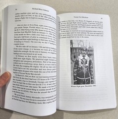 Twenty Five Milk Runs by Richard Johnson Signed Inscribed WWII Bomber Memoir