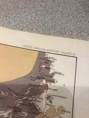 Smithsonian 6th Annual Ethnology 1884-1885-Mayan Codices, NE Eskimo Tribes & Map