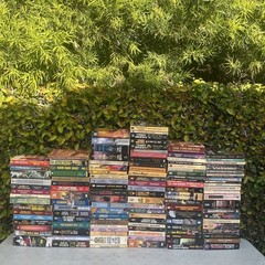 HUGE 122 BOOK LOT Vintage/Modern Mix Sci-Fi Fantasy Paperback Science Fiction
