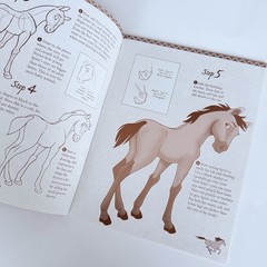How to Draw Spirit Stallion of the Cimarron 2002 DreamWorks Art Book NEW VINTAGE