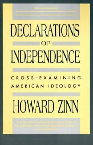 Declarations of Independence: Cross-Exami- 9780060921088, Howard Zinn, paperback