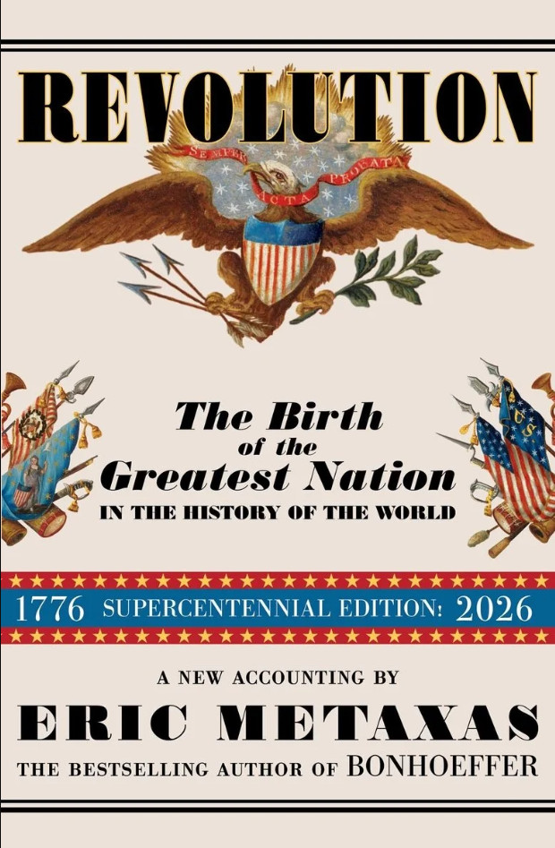Revolution Eric Metaxas Hardcover Book American Revolution History