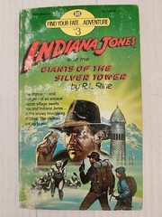 1-7 and 9 Indiana Jones Find Your Fate Adventure books