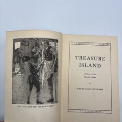 Treasure Island Robert Louis Stevenson 1936 Spencer Press Antique Hardcover