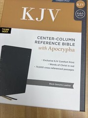 Authorized King James Version | KJV Bible | with APOCRYPHA | Genuine Leather