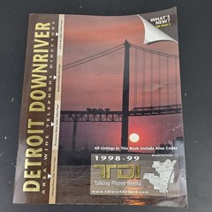 Detroit Downriver Area-Wide Telephone Directory 1998-99 TDI Talking Phone Book