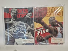 Lot Of 8 Vintage Sports Illustrated Magazine Michael Jordan On Cover 1 Sport