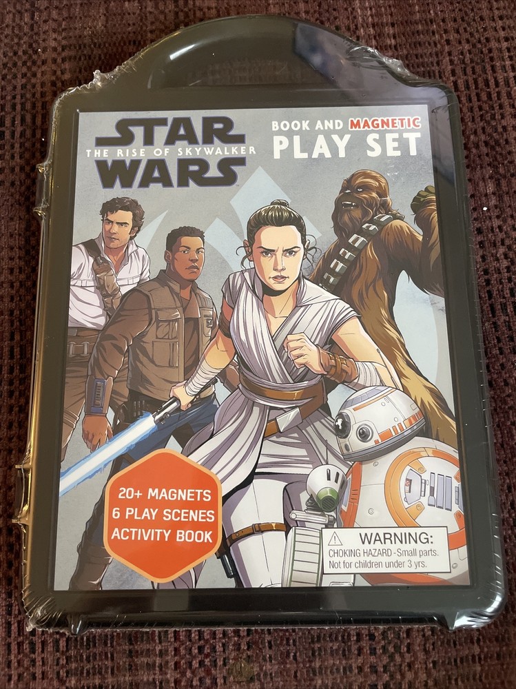 Magnetic Play Set Ser.: Star Wars: the Rise of Skywalker: Book and Magnetic Play