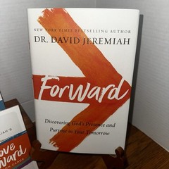 Dr. David Jeremiah FORWARD HB Book + Study Guide + 2 Sets Sealed Cards ~ Lot