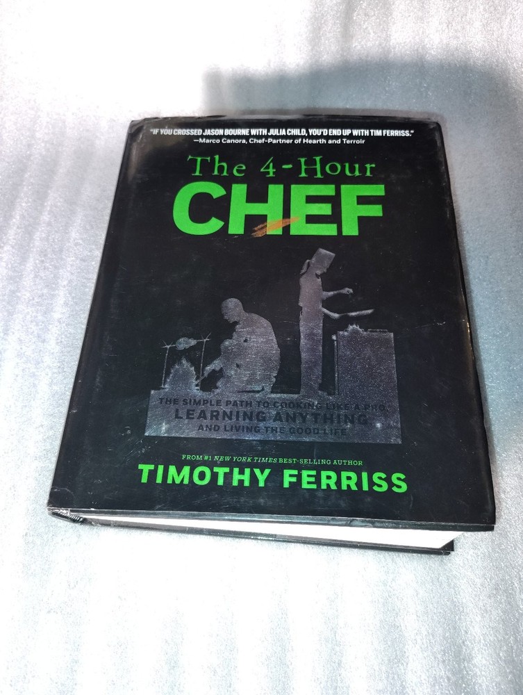 The 4-Hour Chef Timothy Ferriss 2012 Illustrated Cookbook HMH
