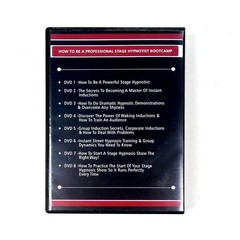 PROFESSIONAL STAGE HYPNOTIST BOOTCAMP 15 DVD Hypnosis Workshop Instant Induction