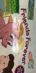 Vintage Dragon Tales Friends Forever Coloring Sticker Book Cut Out Doll Y2K