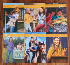1974 JULIE American Girl Books COMPLETE Set Lot of 1-6 Excellent Cond Ages 9-12