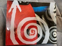 Tim Burton The World Art Book Exhibition Rubbing 12.6 x 9.4 in