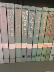 Vintage Grolier Encyclopedia Science Supplement Set – 1964 through 2004