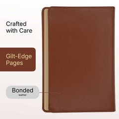 Louis Segond French Bible Medium Print – Compact LSG Bible Marron by SP