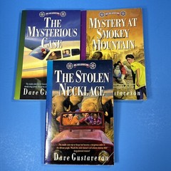 Dave Gustaveson Reel Kids Adventures Series Lot 3 Mystery Stolen Case