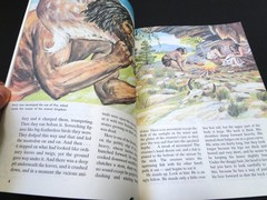 Vintage 1981 The How and Why Wonder Book of Primitive Man by Donald Barr