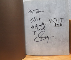 VOLT Ink : Recipes, Stories, Brothers by Bryan & Michael Voltaggio 2011 signed
