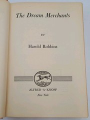 The Dream Merchants By Harold Robbins 1949 Hardcover With Dust Jacket