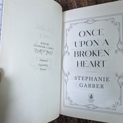 Signed Once Upon A Broken Heart Stephanie Garber 1st Owlcrate Exclusive Edition