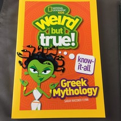 Book Lot – Weird but True Greek Mythology, Stories for Boys, Science Experiments
