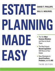Estate Planning Made Easy Paperback David T., Wolfkiel, Bill S. P