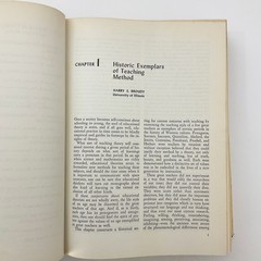 Handbook of Research on Teaching Pedagogy Studies Hardcover Book NL Gage 1971