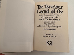 Wizard of Oz Books by L. Frank Baum Lot of 6 Large Print Books, 3 HC w/DJ, 3 PB